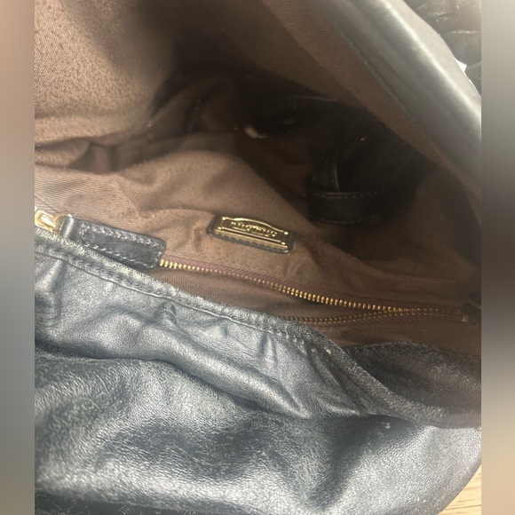 Miu Miu Black Shoulder Bag with Gold Accents - Picture 2 of 15